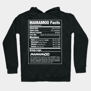 MAMAMOO Nutritional Facts 2 Hoodie